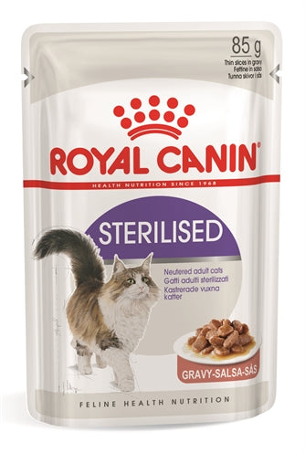 Royal Canin Feline Sterilised in Gravy 12 x 85 gr