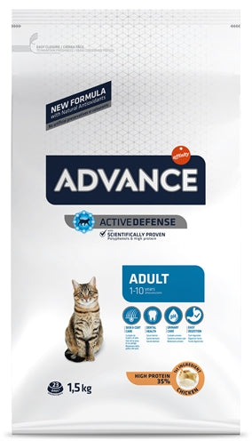 Advance Cat Adult Chicken/Rice 1,5 kg | 3 kg | 10kg | 15 kg