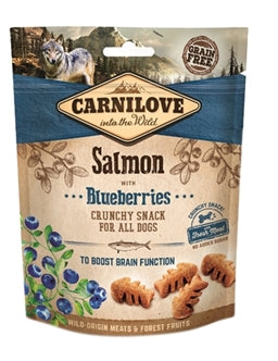 Carnilove Crunchy Snack Zalm & Blauwe Bes 200 gr