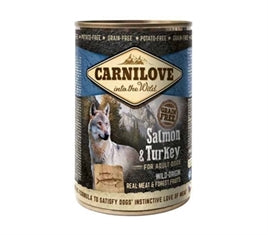 Carnilove Dog Blik Zalm & Kalkoen 6x400 gr