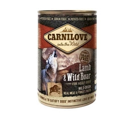 Carnilove Dog Blik Lam & Wild Zwijn 6x400 gr