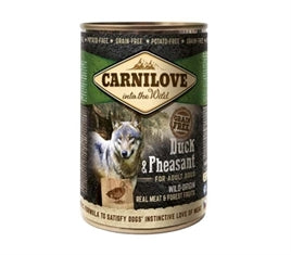 Carnilove Dog Blik Eend & Fazant 6x400 gr