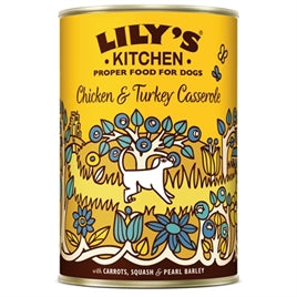 Lily's Kitchen Dog Chicken & Turkey Casserole 6x400 gr