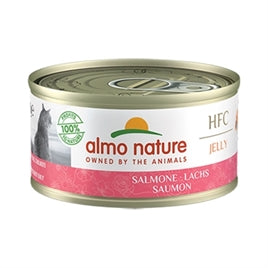 Almo Nature Cat Zalm Jelly 24x70 gr