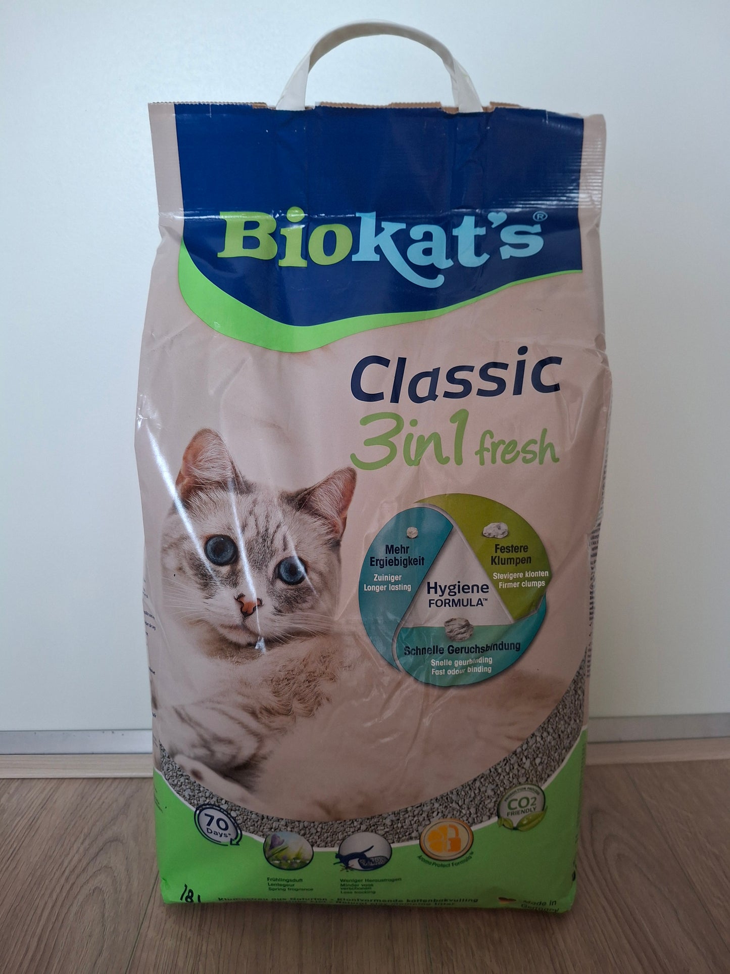 Biokat's Classic Fresh Kattenbakvulling 18 ltr — Afhalen of bezorgd in het Westland