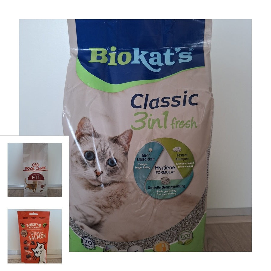 Compleet Kattenpakket — Bak, Voer & Snack in één keer